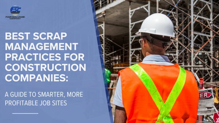 Scrap Management Practices for Construction