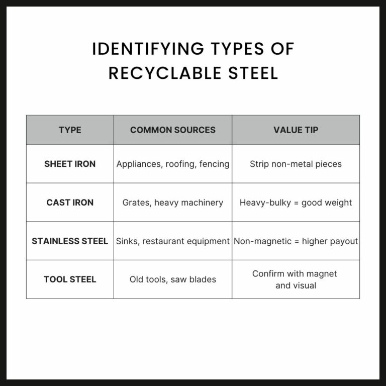 identifying types of recyclable steel (1)