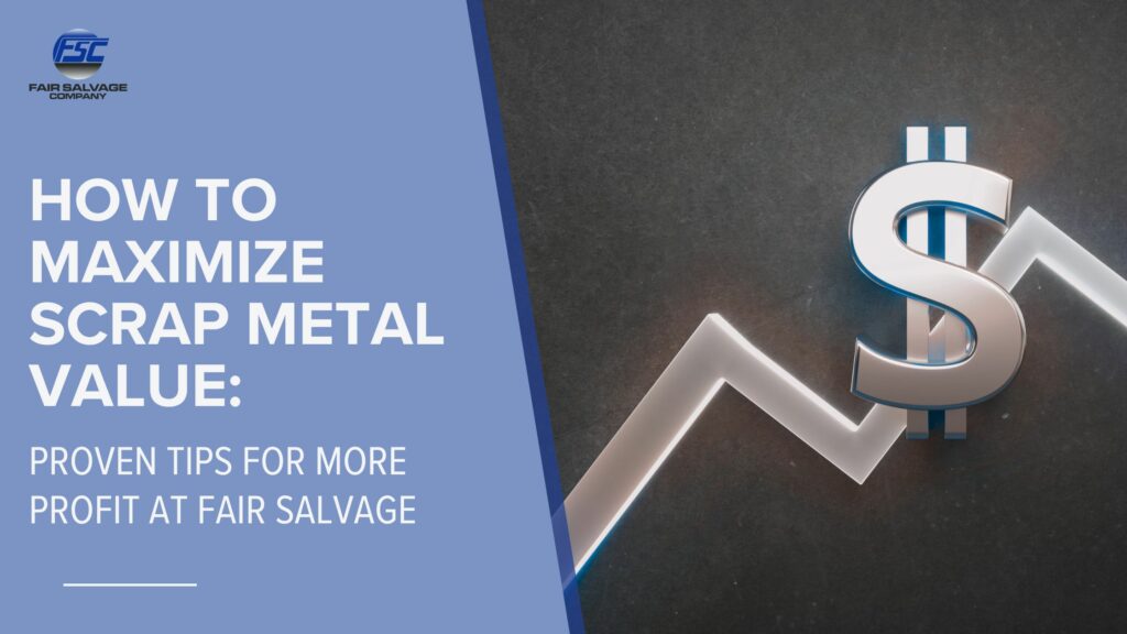 maximize scrap metal value