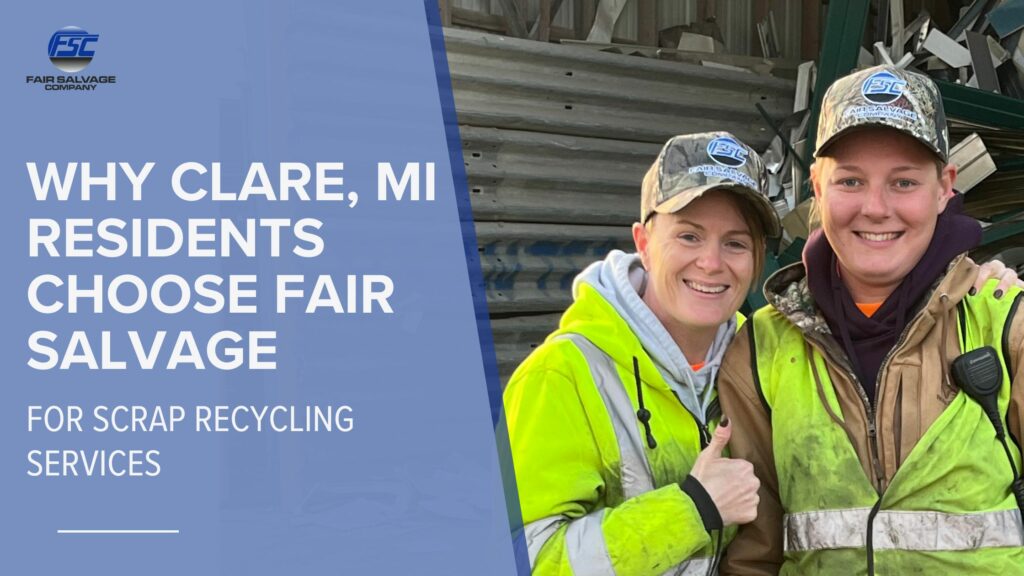 Clare MI scrap recycling services
