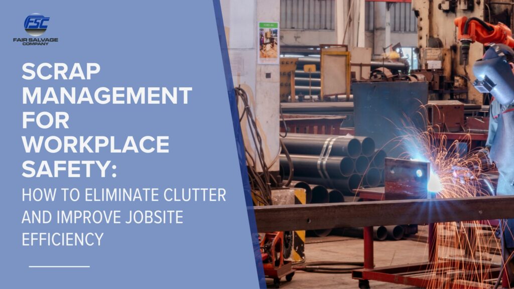 scrap management for workplace safety