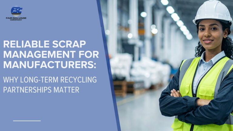 reliable scrap management for manufacturers