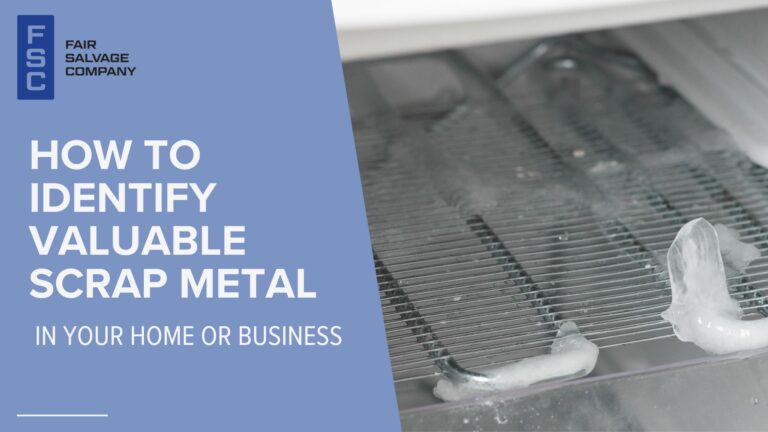 How to Identify Valuable Scrap Metal in Your Home or Business