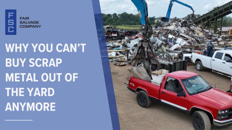 Buy Scrap Metal Out of the Yard